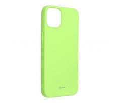 Roar Colorful Jelly Case -  iPhone 13 žlutý limetkový