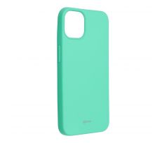 Roar Colorful Jelly Case -  iPhone 13 slabomodrý tyrkysový mentolový