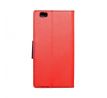 Fancy Book    Huawei P8 Lite červený/tmavěmodrý