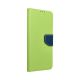 Fancy Book   Huawei P SMART 2021 žlutý limetkový / tmavěmodrý