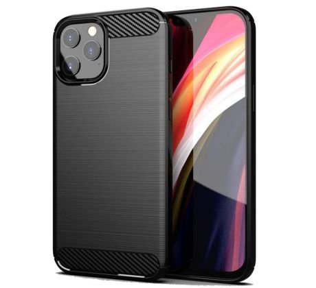 Forcell CARBON Case  iPhone 11 Pro Max černý