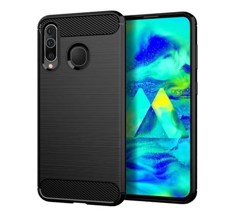 Forcell CARBON Case  Samsung Galaxy A20S černý