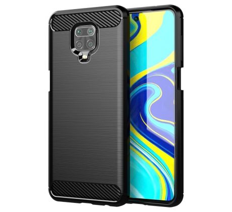 Forcell CARBON Case  Xiaomi Redmi Note 9S / 9 Pro černý