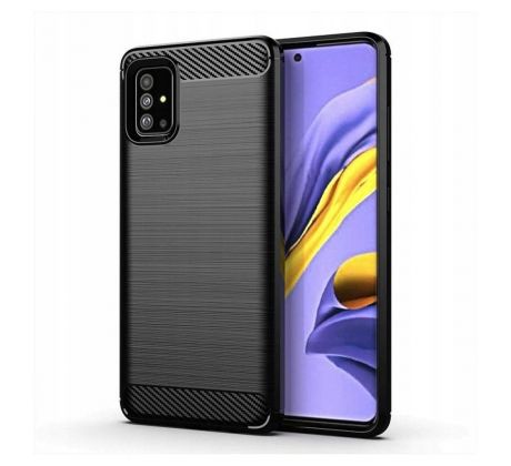 Forcell CARBON Case  Samsung Galaxy A71 5G černý