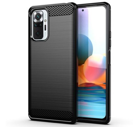 Forcell CARBON Case  Xiaomi Redmi Note 10 5G/ Poco M3 Pro / Poco M3 Pro 5G černý