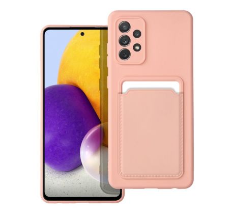 Forcell CARD Case  Samsung Galaxy A72 růžový