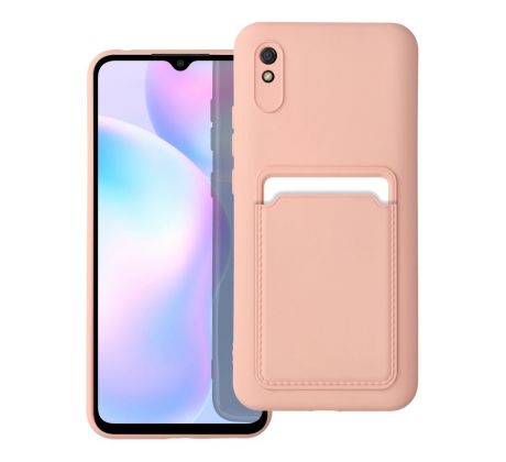 Forcell CARD Case  Xiaomi Redmi 9A / 9AT růžový