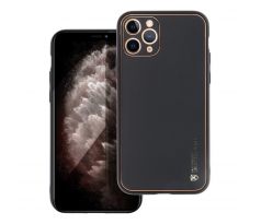 Forcell LEATHER Case  iPhone 11 Pro černý