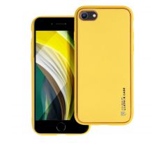 Forcell LEATHER Case  iPhone 7 / 8 / SE 2020 žlutý