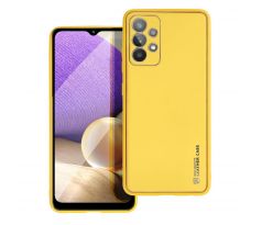 Forcell LEATHER Case  Samsung Galaxy A32 4G žlutý