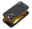 Forcell LEATHER Case  iPhone 13 Pro černý
