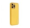 Forcell LEATHER Case  iPhone 13 žlutý