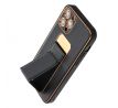 Forcell LEATHER Case Kickstand  Samsung Galaxy A02S černý