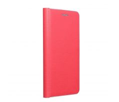 Luna Book Silver   Samsung S21 Ultra červený