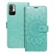 Forcell MEZZO Book   Xiaomi Redmi Note 10 5G / Poco M3 Pro / Poco M3 Pro 5G mandala zelený