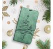 Forcell MEZZO Book   iPhone 12 / 12 Pro (vánoční zelený strom)