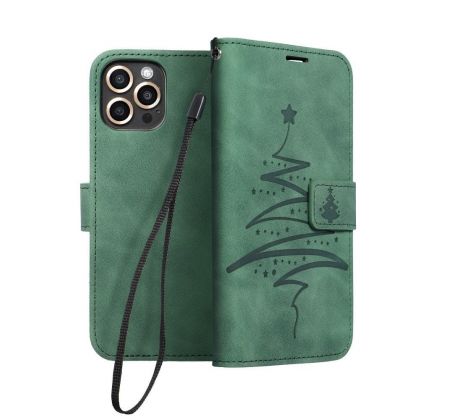 Forcell MEZZO Book   Xiaomi Redmi Note 10 5G / Poco M3 Pro / Poco M3 Pro 5G (vánoční zelený strom)