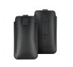 Forcell POCKET Carbon Case - Size 16 -  Samsung Galaxy A22 5G / LTE ( 4G ) /  S21 FE / A51 / A31 / M21 / A6 Plus 2018 / A7 2018 Xiaomi Mi 11 Lite 5G OPPO Reno 5 Huawei Mate 20 Lite / P20 Lite