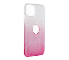 Forcell SHINING Case  iPhone 11 Pro Max ( " ) průsvitný/růžový