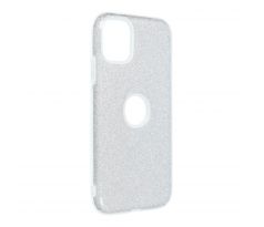 Forcell SHINING Case  iPhone 11 stříbrný