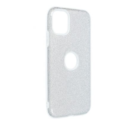 Forcell SHINING Case  iPhone 11 stříbrný