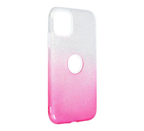 Forcell SHINING Case  iPhone 11  průsvitný/růžový