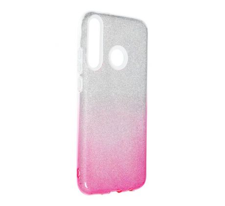 Forcell SHINING Case  Huawei P40 LITE E průsvitný/růžový