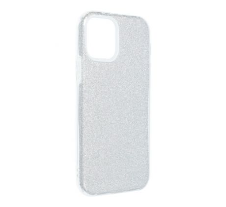 Forcell SHINING Case  iPhone 12 / 12 Pro stříbrný
