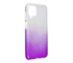 Forcell SHINING Case  Samsung Galaxy A12 průsvitný/fialový