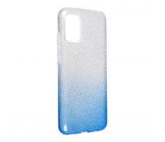 Forcell SHINING Case  Samsung Galaxy A02S průsvitný/modrý