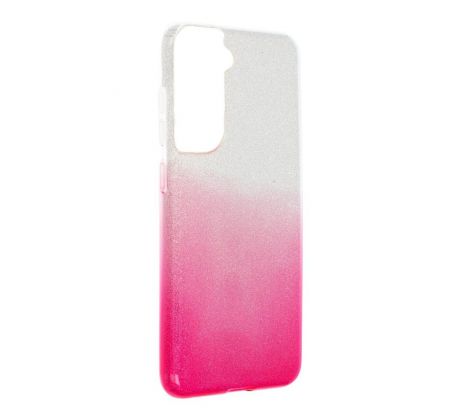 Forcell SHINING Case  Samsung Galaxy S21 FE 5G průsvitný/růžový