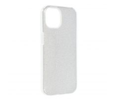 Forcell SHINING Case  iPhone 13 stříbrný