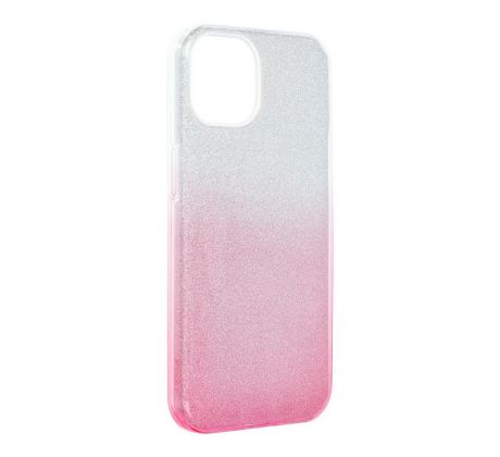 Forcell SHINING Case  iPhone 13 průsvitný/růžový