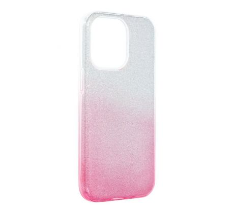 Forcell SHINING Case  iPhone 13 Pro průsvitný/růžový