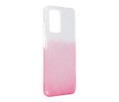 Forcell SHINING Case  Xiaomi Redmi 10 průsvitný/růžový