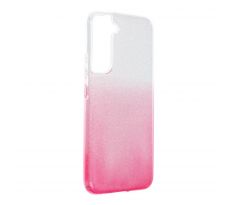 Forcell SHINING Case  Samsung Galaxy S22 Plus průsvitný/růžový