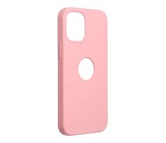 Forcell Silicone Case  iPhone 12 mini růžový (with hole)