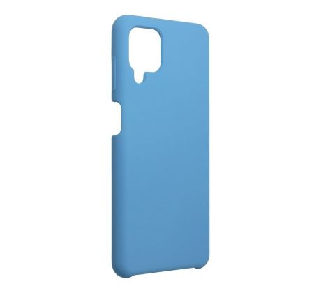 Forcell Silicone Case  Samsung Galaxy A12 tmavomodrý