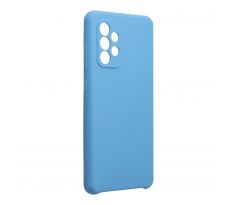 Forcell Silicone Case  Samsung Galaxy A52 5G / A52 LTE ( 4G ) / A52S tmavomodrý