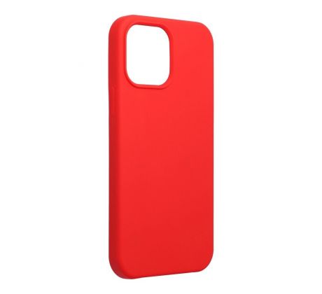 Forcell Silicone Case  iPhone 13 Pro Max červený (without hole)