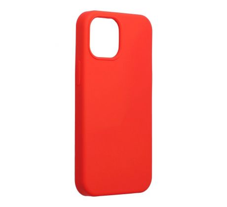 Forcell Silicone Case  iPhone 13 mini červený (without hole)