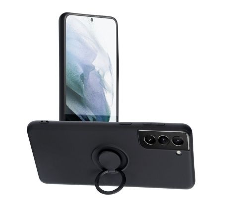Forcell SILICONE RING Case  Samsung Galaxy A22 5G černý