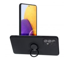 Forcell SILICONE RING Case  Samsung Galaxy A72 LTE ( 4G ) černý