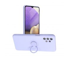 Forcell SILICONE RING Case  Samsung Galaxy A32 LTE ( 4G ) fialový
