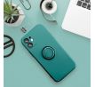 Forcell SILICONE RING Case  Samsung Galaxy A03S zelený