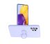 Forcell SILICONE RING Case  Samsung Galaxy A33 5G fialový