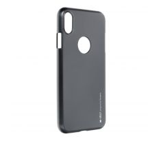 i-Jelly Case Mercury  iPhone XS Max (logo hole) -  černý