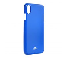 Jelly Case Mercury  iPhone XS Max - tmavěmodrý