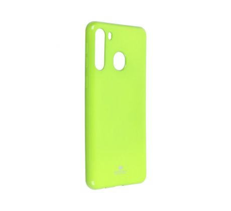 Jelly Case Mercury  Samsung Galaxy A21 žlutý limetkový