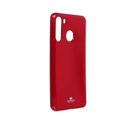 Jelly Case Mercury  Samsung Galaxy A21 červený